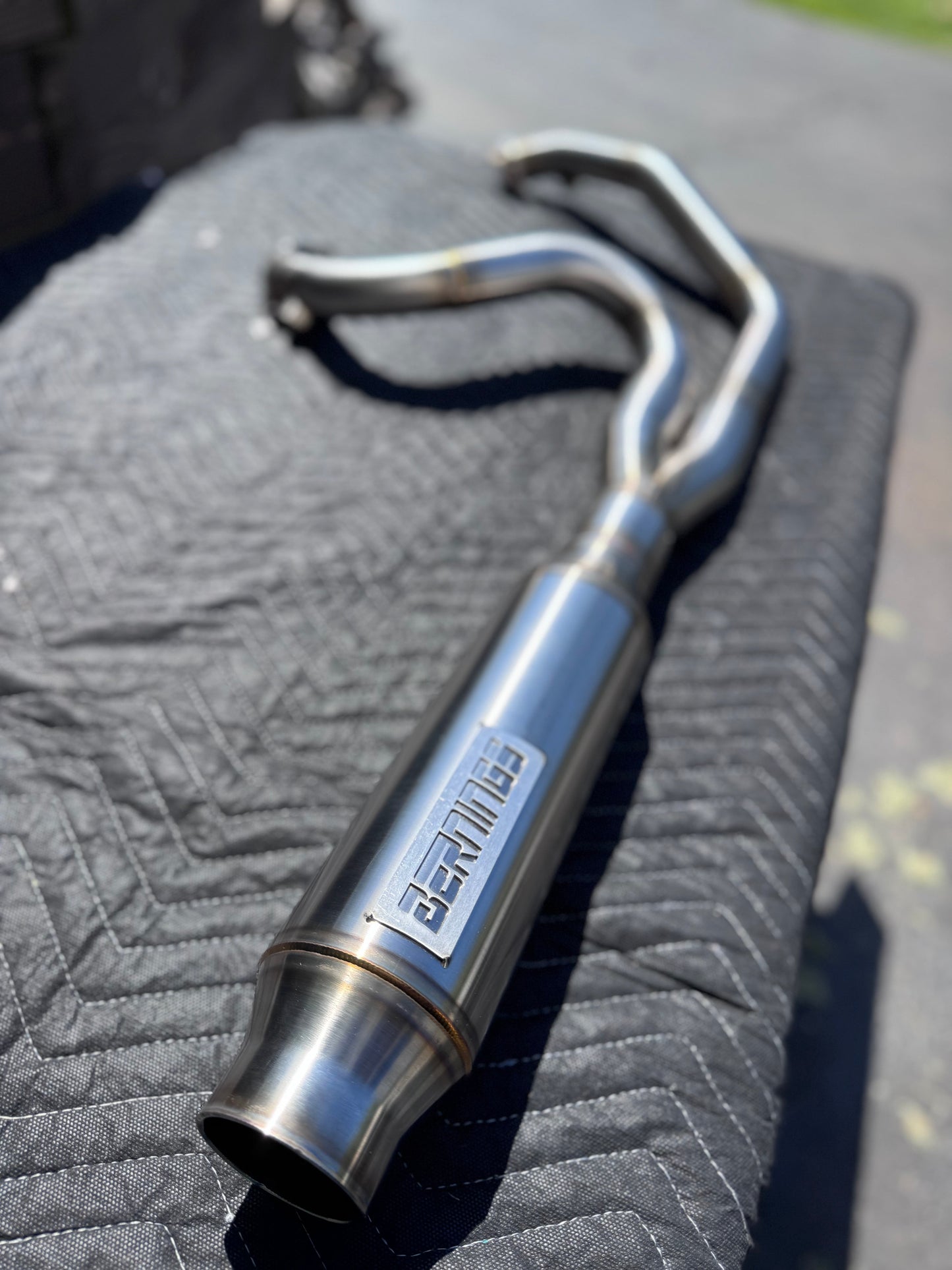 Shorty twin cam touring 2-1 exhaust system (95-16) My Store