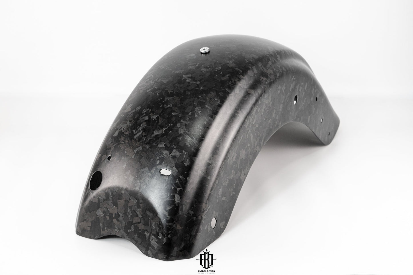Harley Davidson Touring Carbon Fiber Rear Fender in Forged