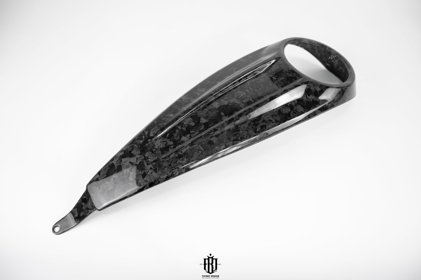 24+Harley Forged Carbon Fiber Dash Console