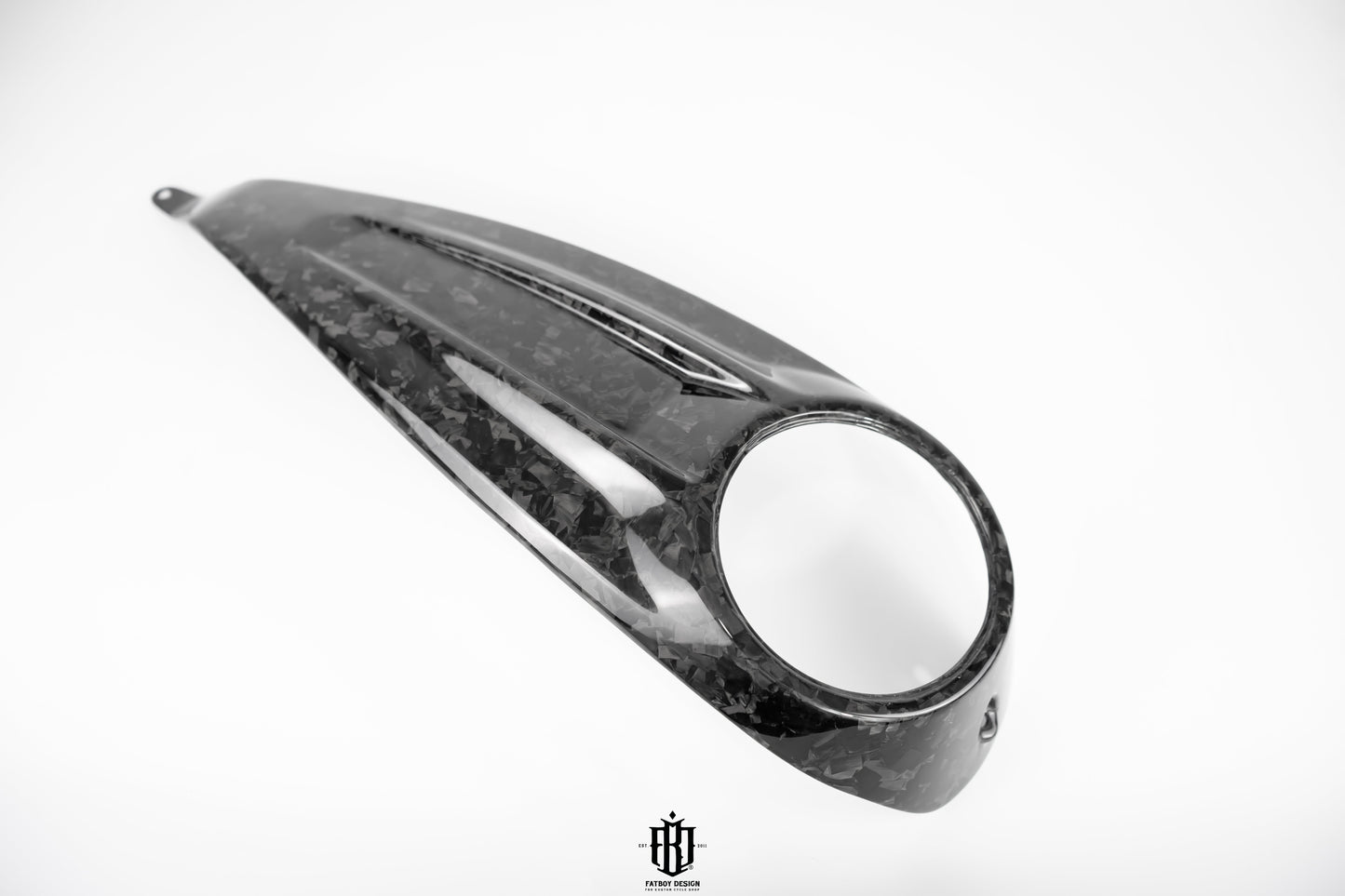 24+Harley Forged Carbon Fiber Dash Console