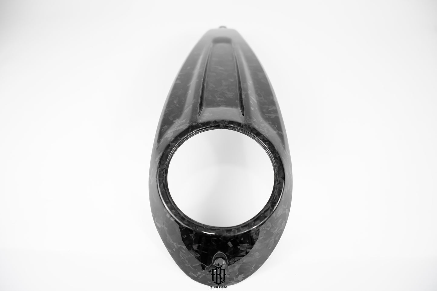 24+Harley Forged Carbon Fiber Dash Console