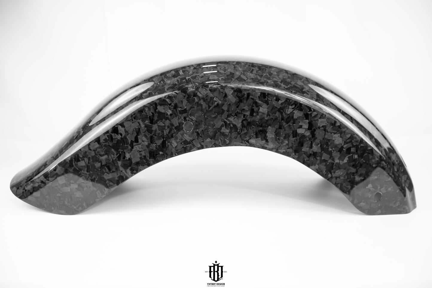 Harley Davidson Touring Carbon Fiber Rear Fender in Forged