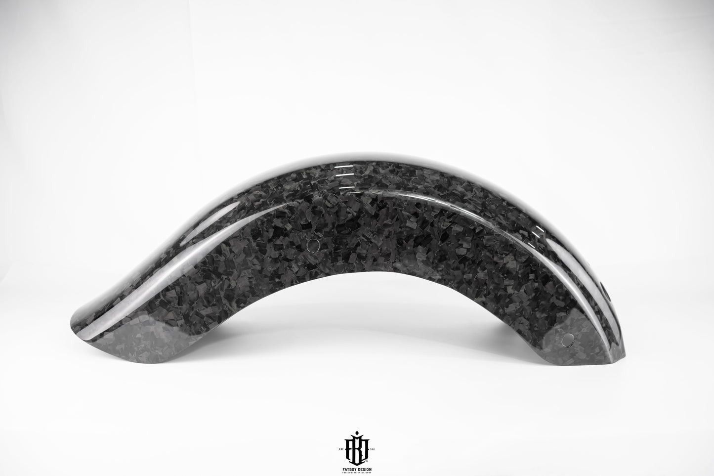 Harley Davidson Touring Carbon Fiber Rear Fender in Forged