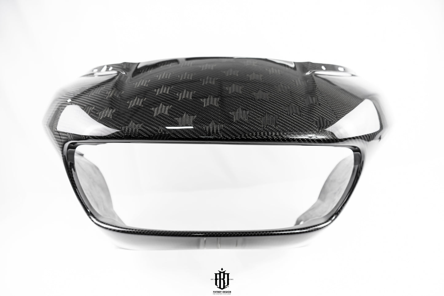 Harley Roadglide Carbon Fiber Fairing Star Twill Carbon