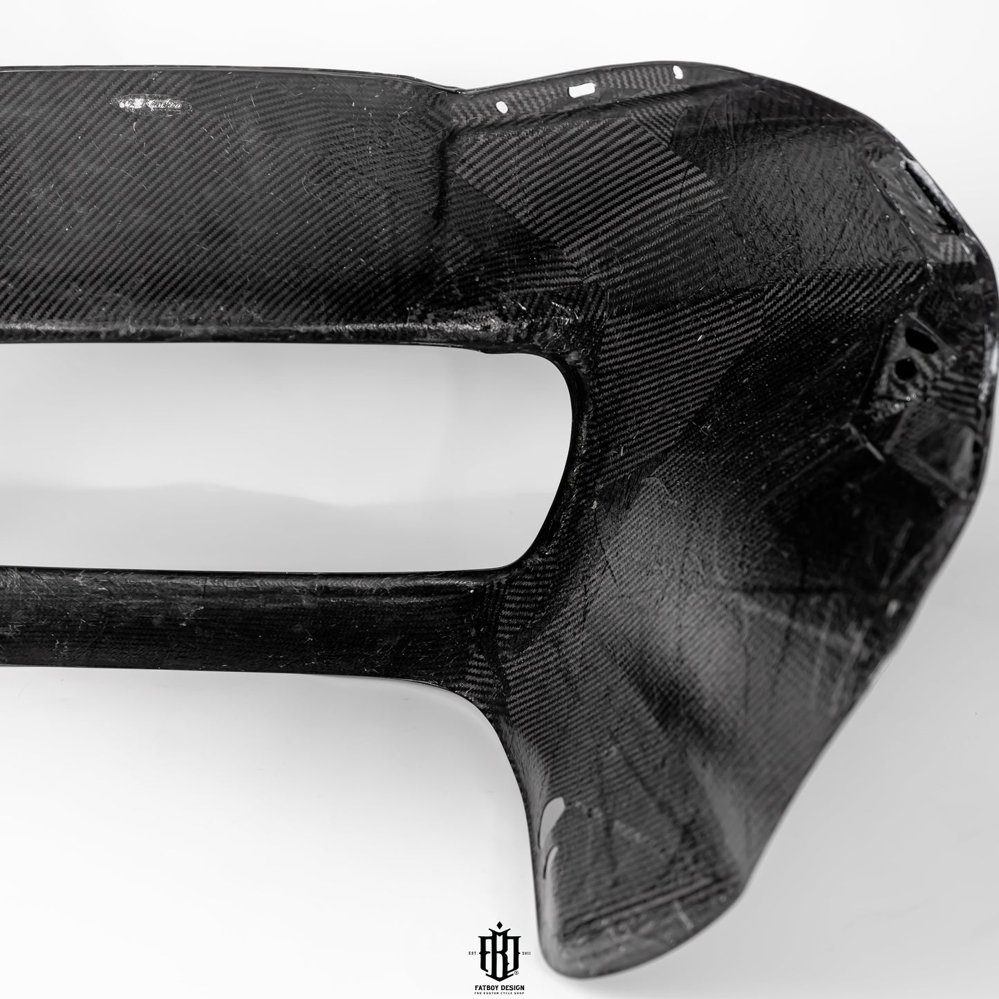 Harley Roadglide Carbon Fiber Fairing Star Twill Carbon