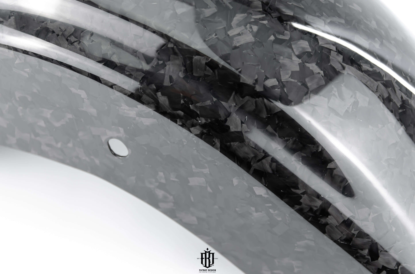 Rear Fender Forged Carbon