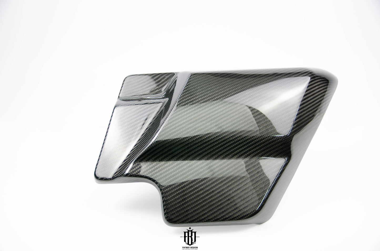 Harley Touring Twill Carbon Fiber Side Cover