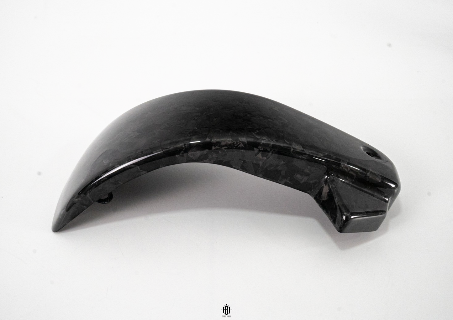 Low Rider ST Side Covers Forged Carbon