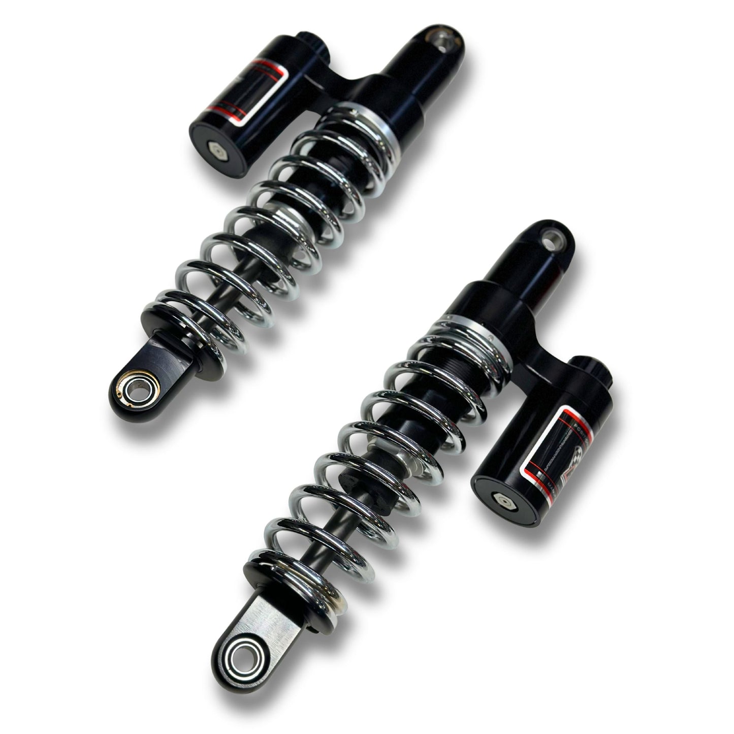 RWD RS-2 Rear Shock Absorber for 1984 - 2000 Harley Davidson FXR (CHROME SPRING)