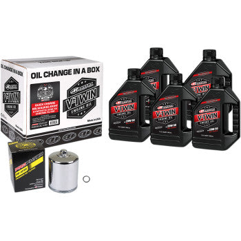 Maxima Racing Quick Change M8 Synthetic 20W-50 Oil Change Kit