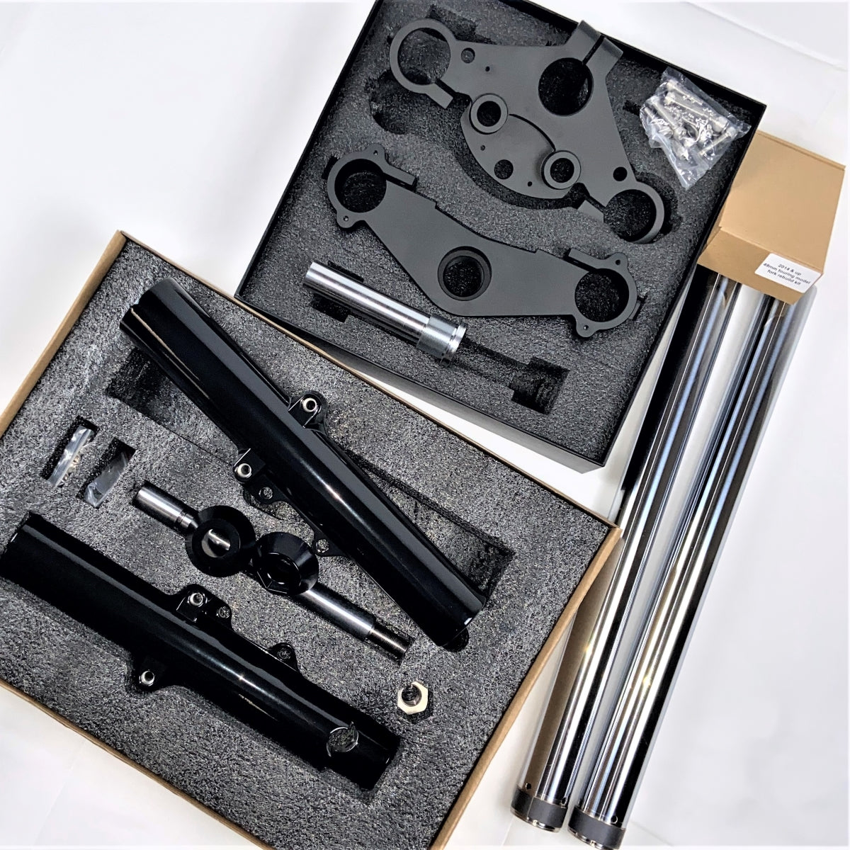 GeezerEngineering 49mm Triple-Trees for Harley 2014 & later Touring