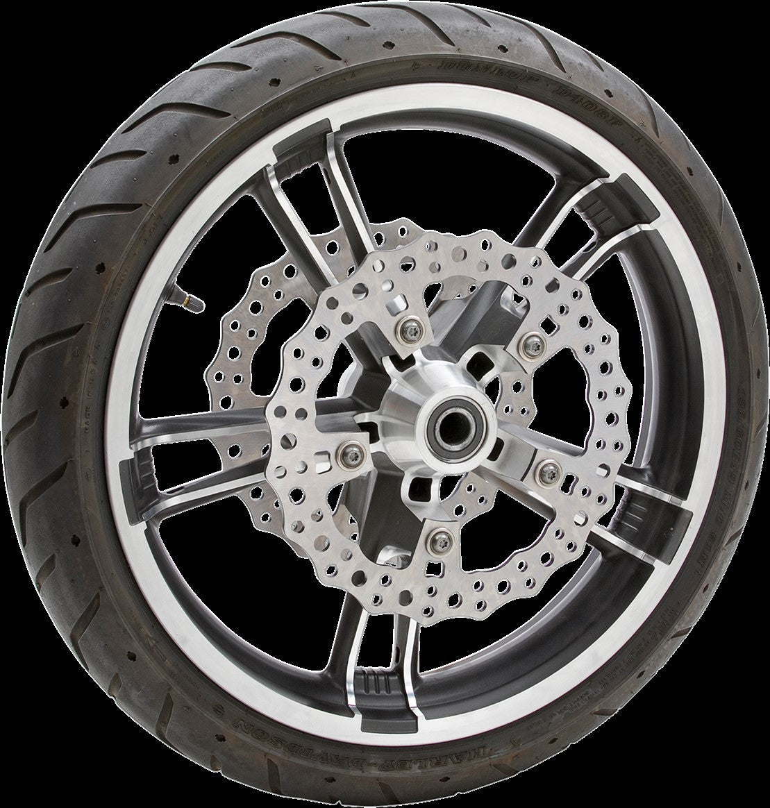 Arlen Ness Jagged 11.8 Spoke Mounted Rotor FLH