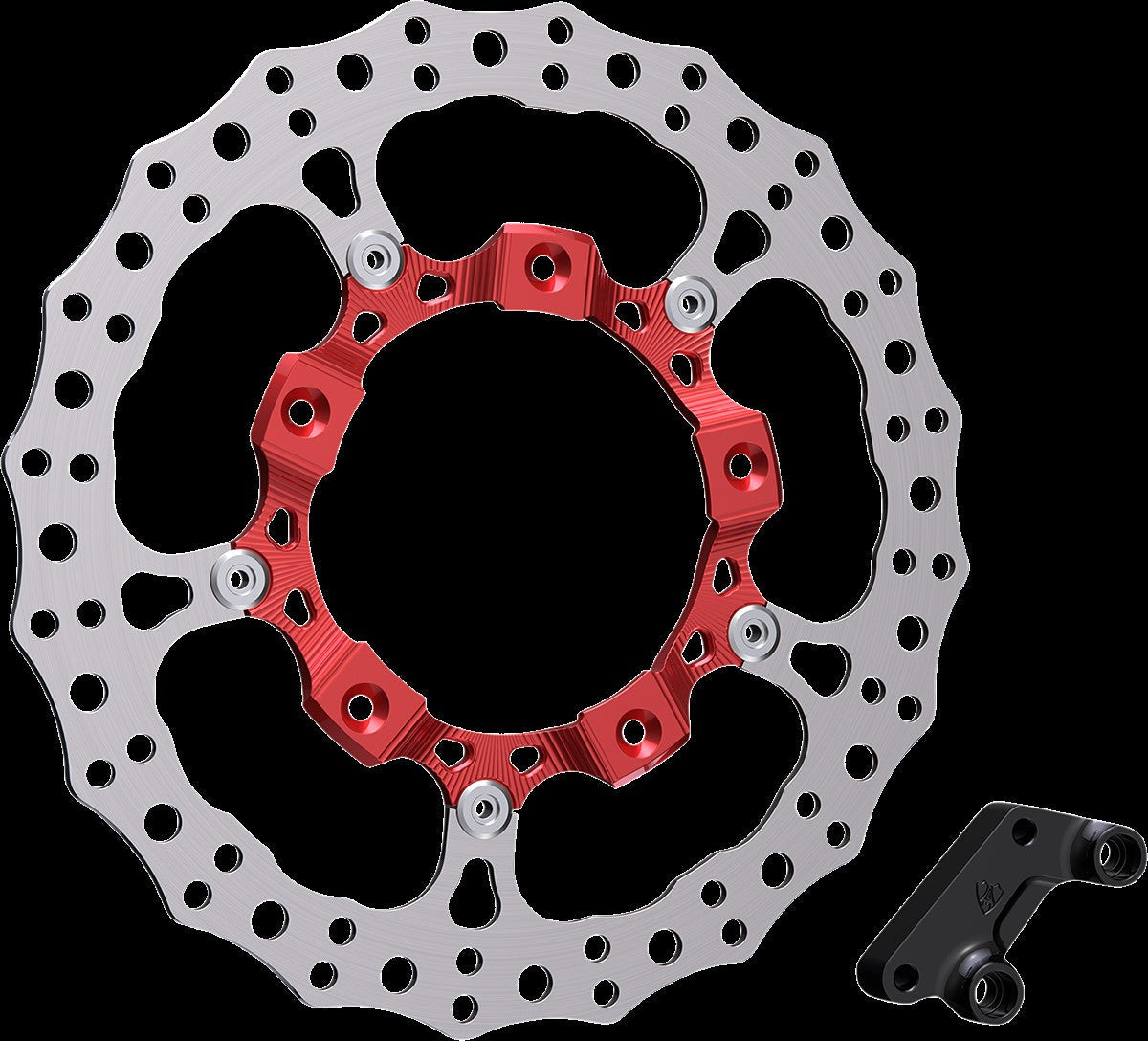 ARLEN NESS ROTOR 14" FF RH RED