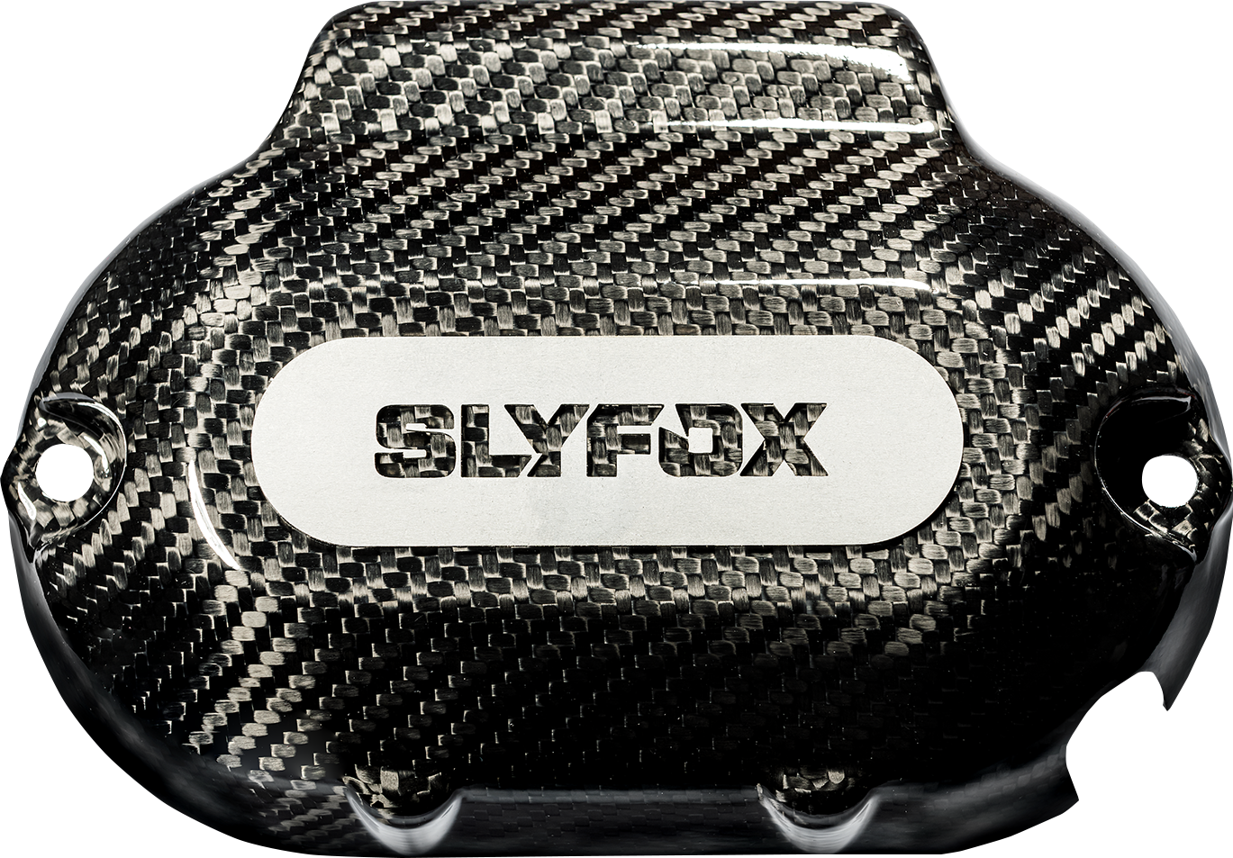 Slyfox 17-20 Carbon Transmission Side Cover- Gloss