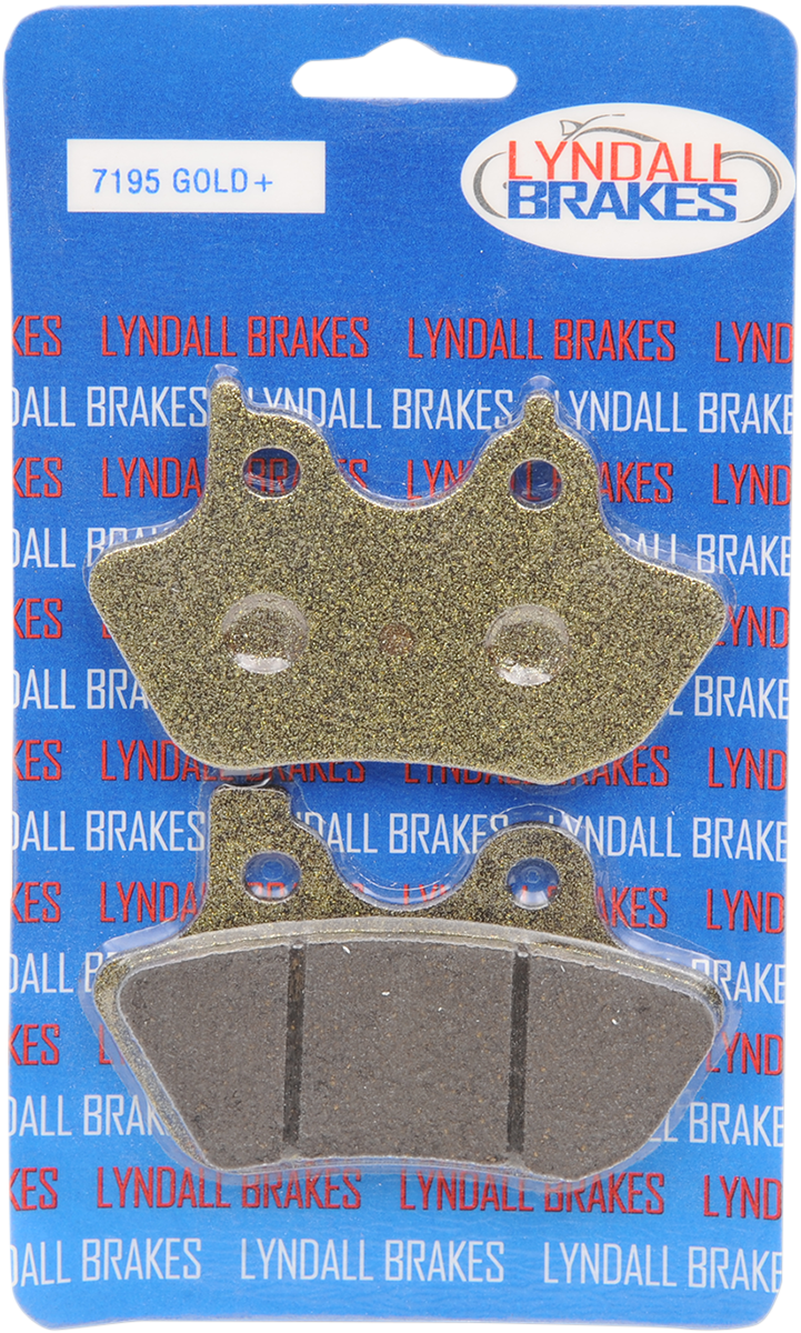 Lyndall Gold-Plus Harley/Buell Brake Pads 00-07