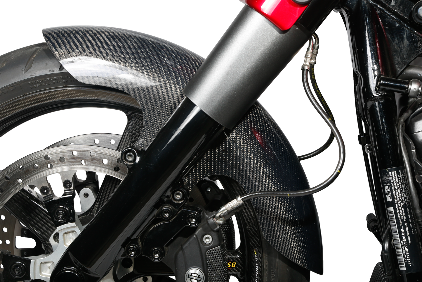 Hofmann Designs Carbon Fiber Shorty Fender Front 19" Flh 14 22