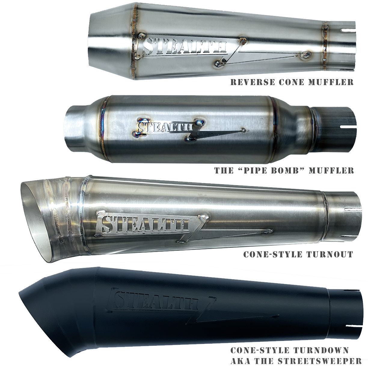 96-16 Short Bagger Exhaust