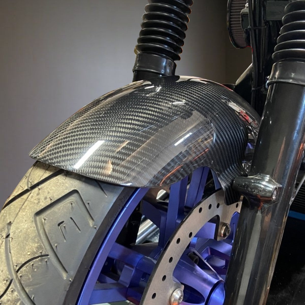 Bundle Saver: Carbon Fiber front & rear fender for Harley touring models!