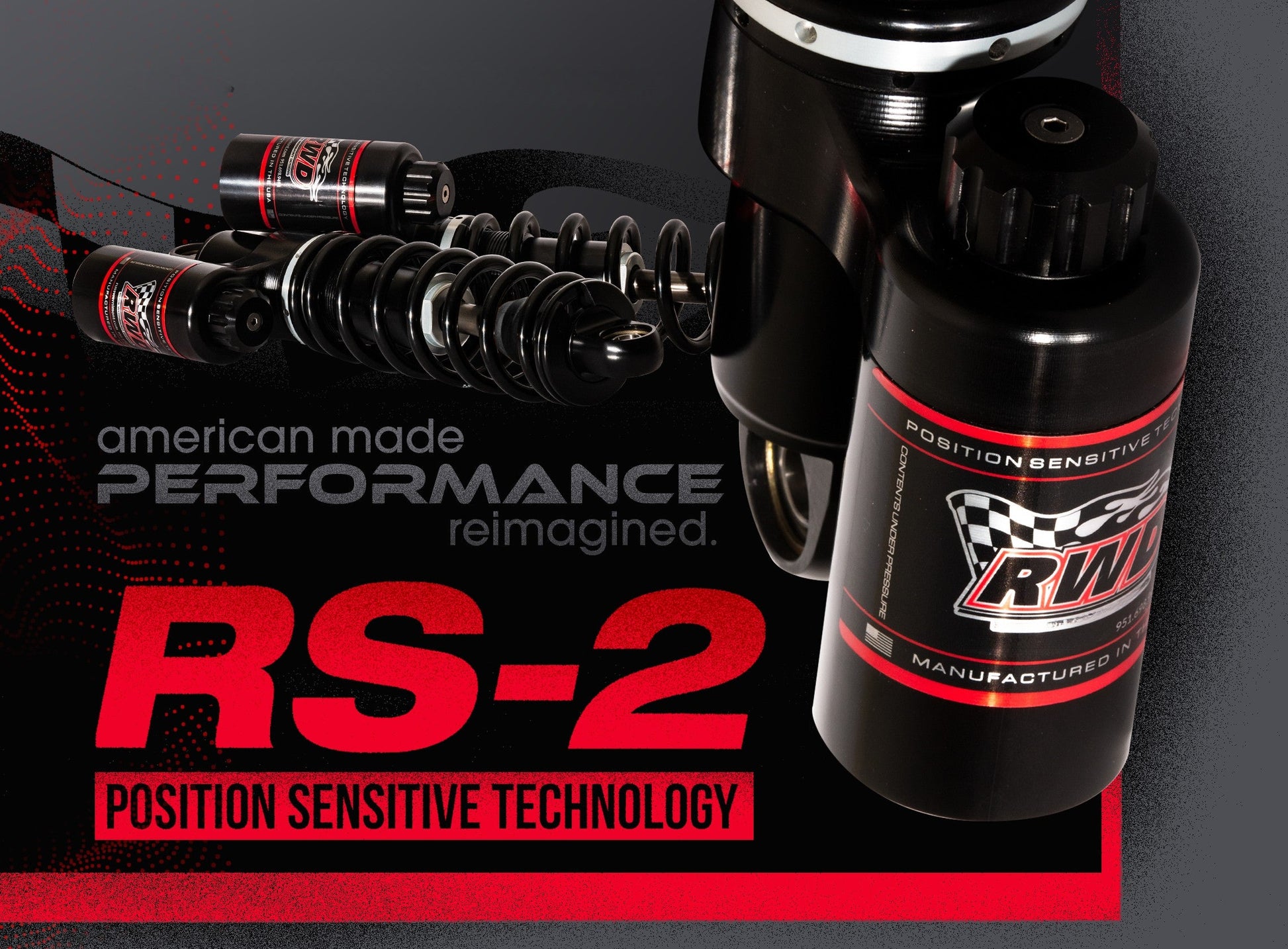 RWD RS-2 Harley suspension promotional image