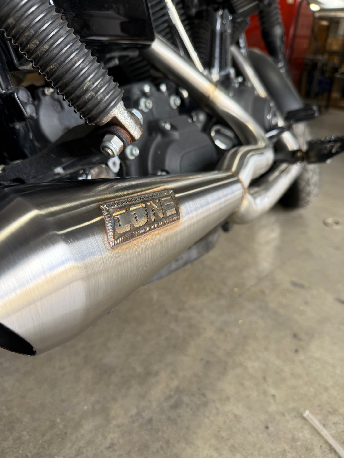 99-05 Harley-Davidson Early Dyna Cone Sweeper