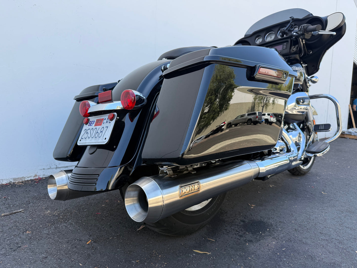 Cone Performance 1995-2016 Harley-Davidson Touring Stainless Steel 4.5" Slip-Ons Big Ed