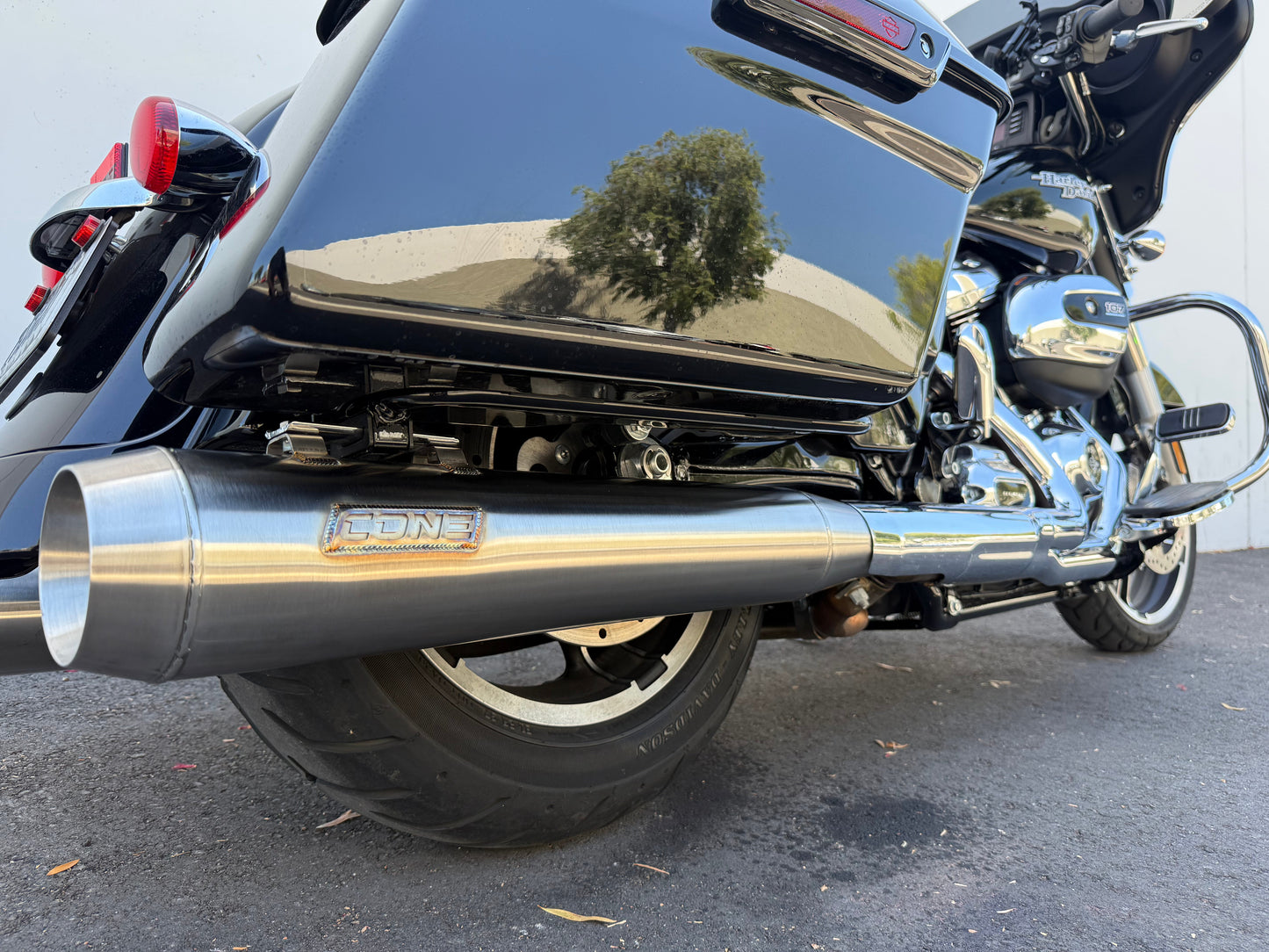 Cone Performance 1995-2016 Harley-Davidson Touring Stainless Steel 4.5" Slip-Ons Big Ed