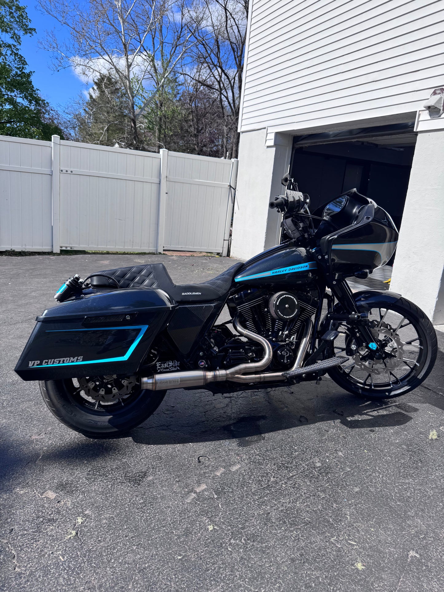 Shorty twin cam touring 2-1 exhaust system (95-16) My Store