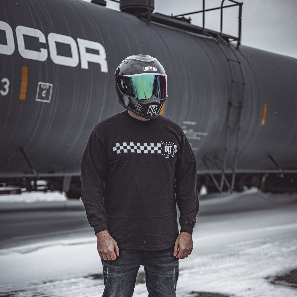 Original Garage Moto Race Team Long Sleeve