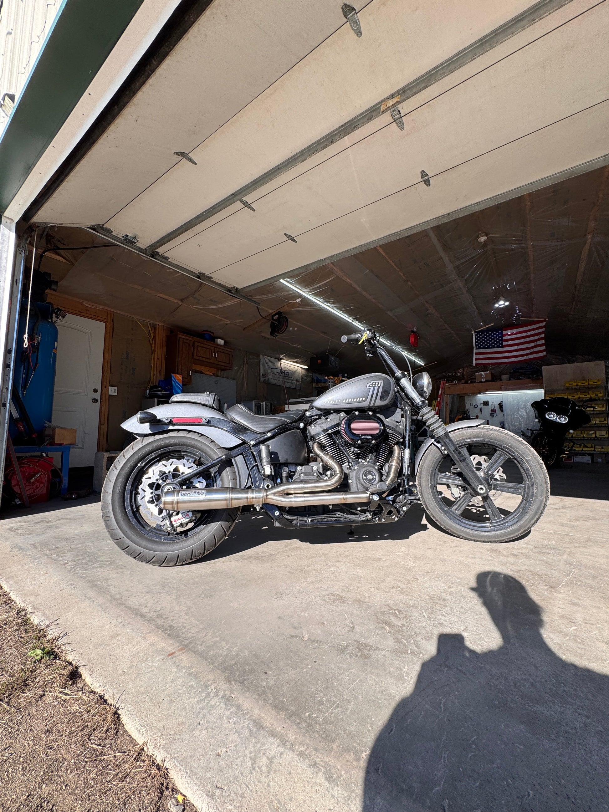 M8 softail 2-1 exhaust system Bernings Performance