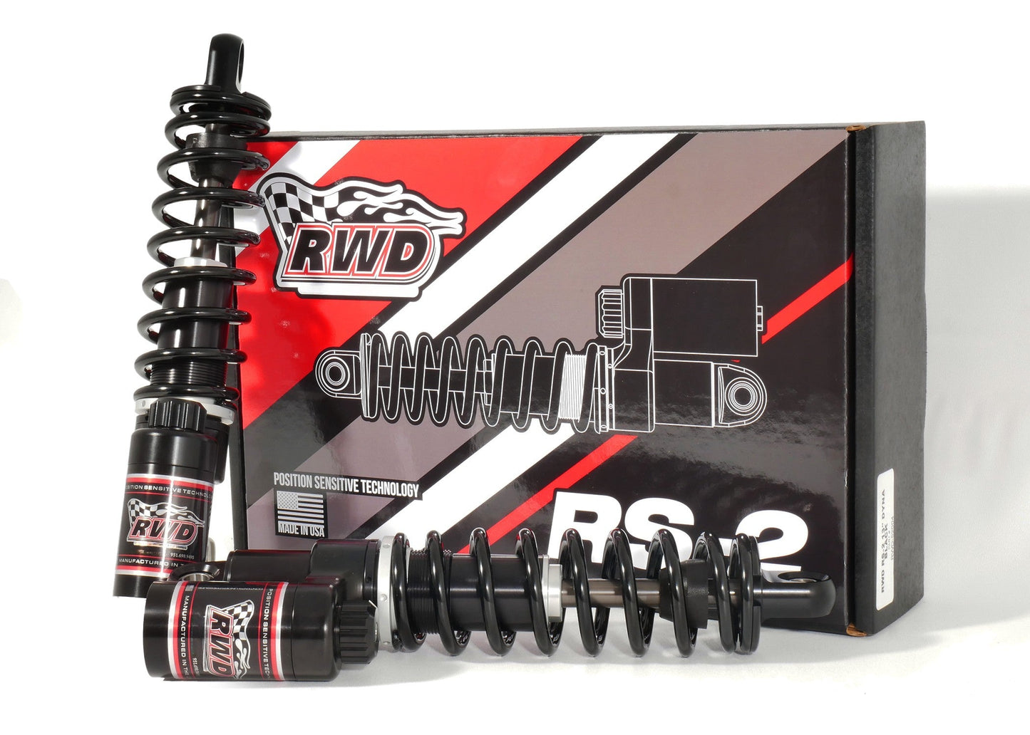 RWD V-Twin rear shock absorber for Harley Davidson Touring