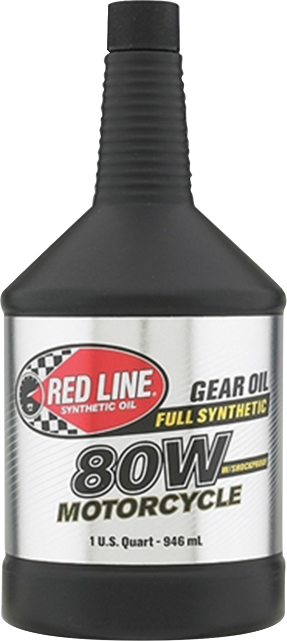 Red Line Synthetic Oil Motorcycle Gear Oil with Shockproof®