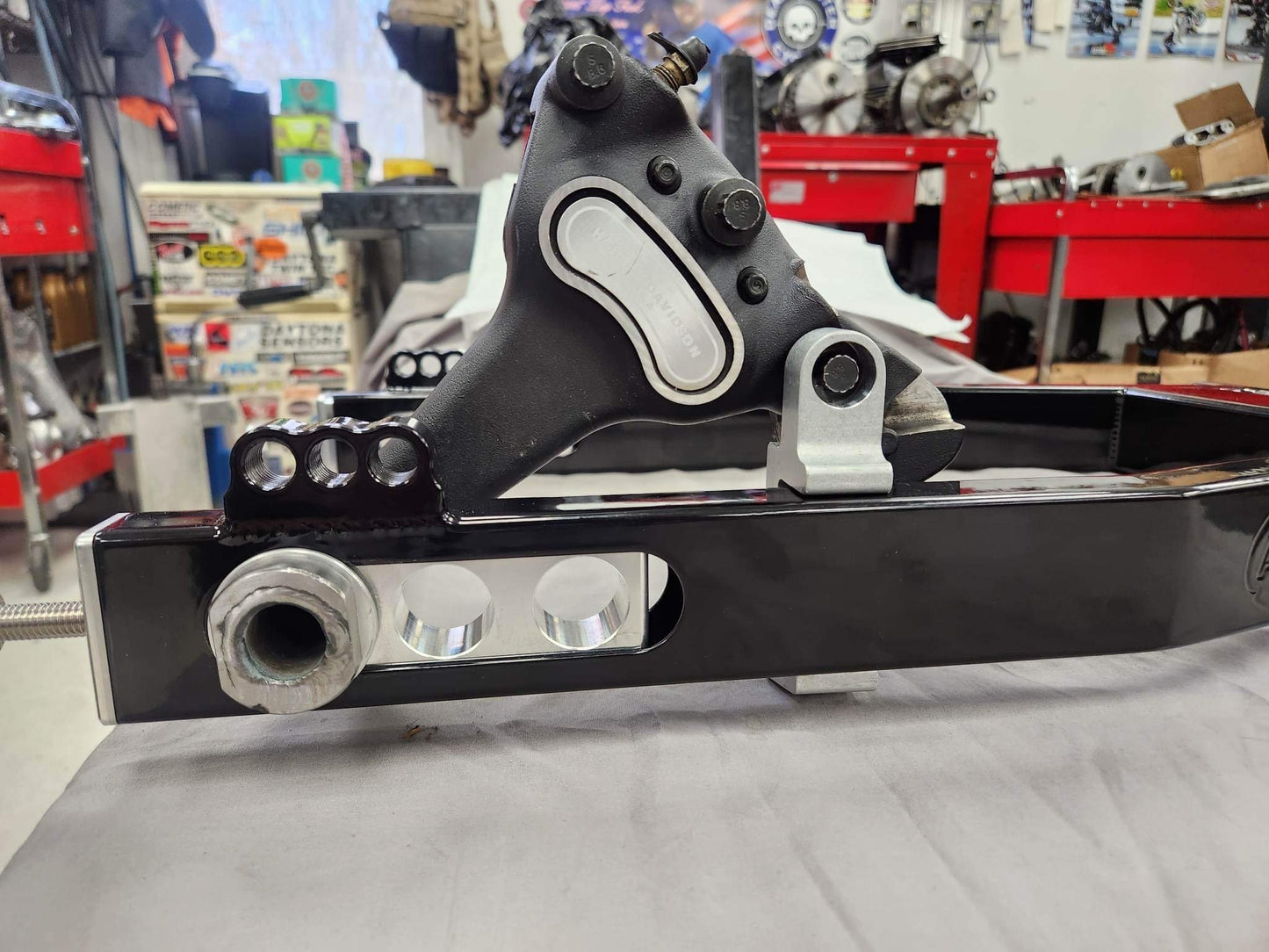 02-07 Chromoly "Skinny Bagger" Swingarm
