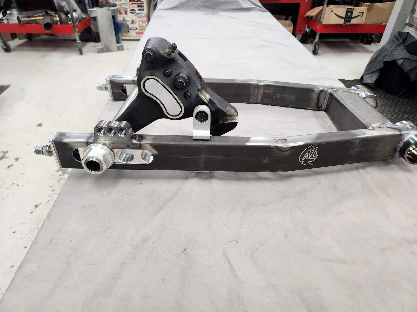 02-07 Chromoly "Skinny Bagger" Swingarm