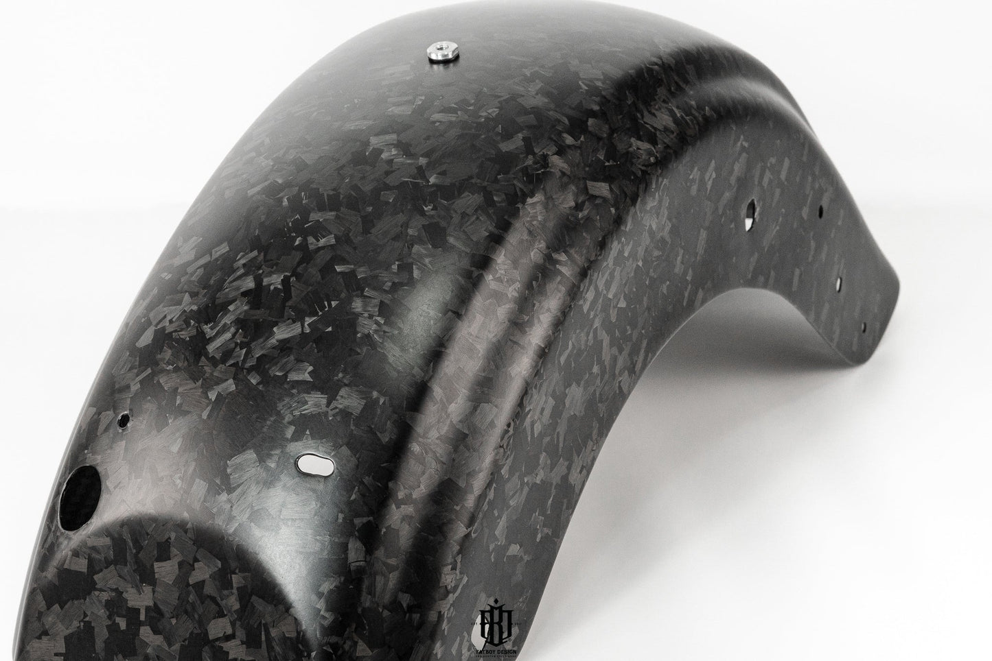 Harley Davidson Touring Carbon Fiber Rear Fender in Forged