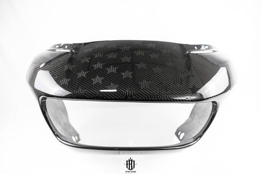 Harley Roadglide Carbon Fiber Fairing Star Twill Carbon