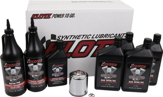 Klotz Oil Premium Oil Change Kit