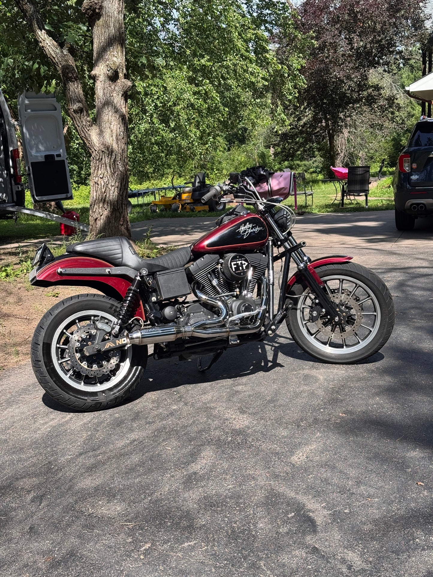 Early model Dyna exhaust 2-1 exhaust system (91-05) My Store