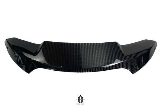 Harley Touring Carbon Fiber Shorty Windsheild in Twill carbon
