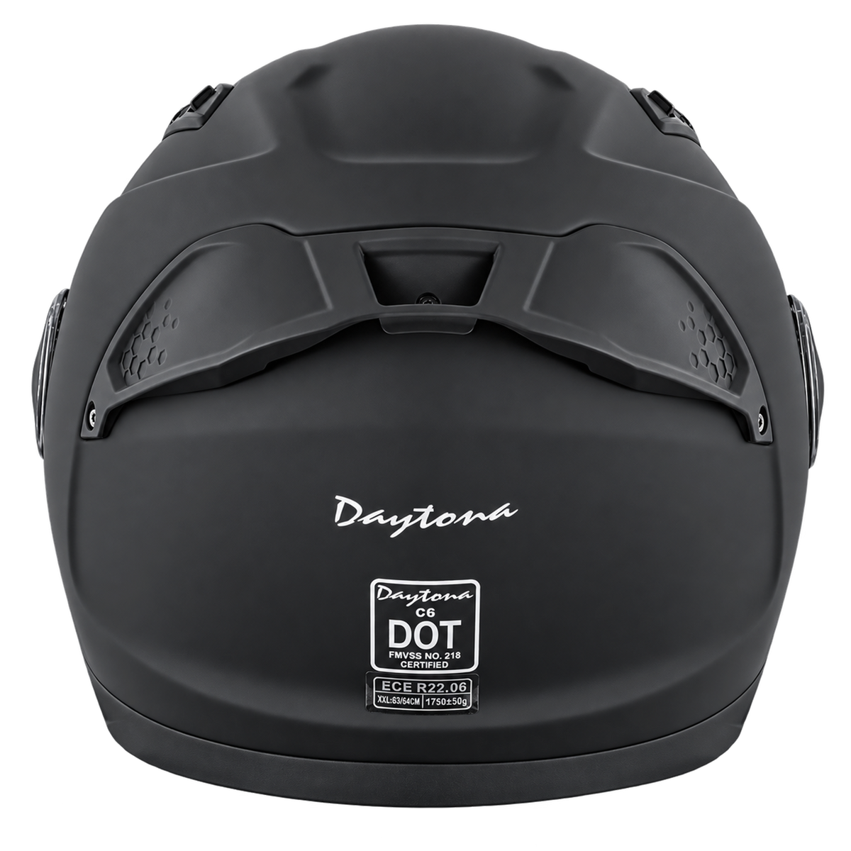 D.O.T. & ECE Daytona C6- Dull Black