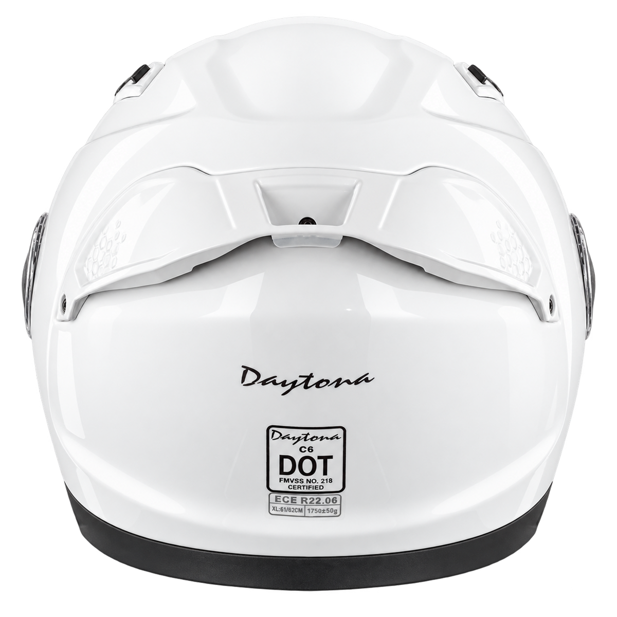 D.O.T. & ECE Daytona C6- Hi-Gloss White