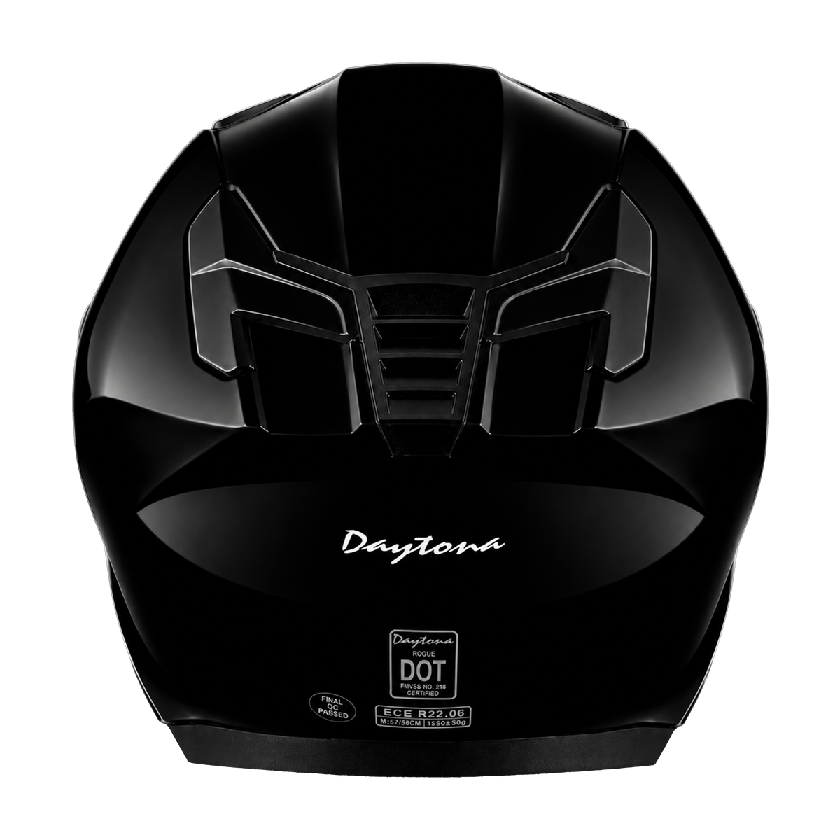D.O.T. & ECE Daytona Rogue- Hi-Gloss Black