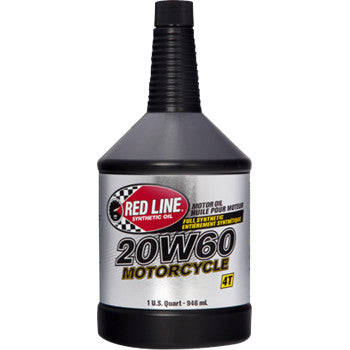 Red Line Synthetic Motor Oil - 20W60 - 1 US quart