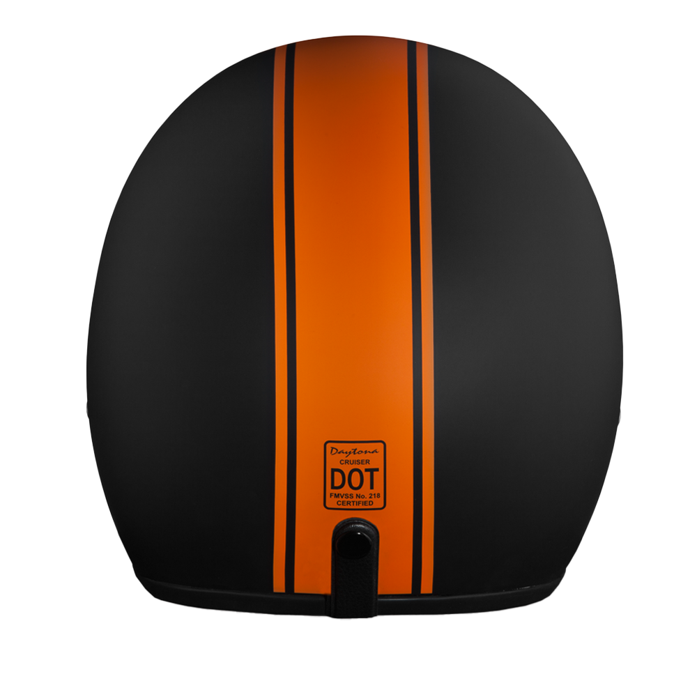 D.O.T. Daytona Cruiser- Orange Pin Stripe