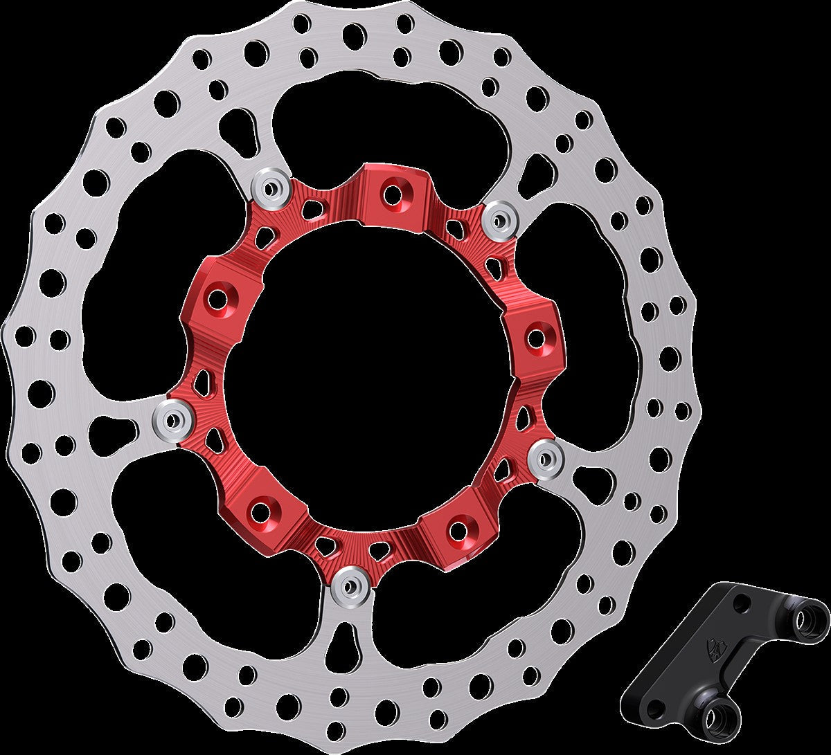 ARLEN NESS ROTOR 14" FF LH RED