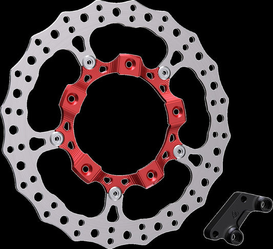 ARLEN NESS ROTOR 14" FF LH RED