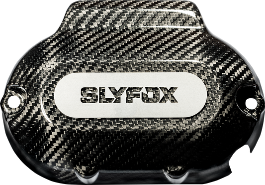 Slyfox 17-20 Carbon Transmission Side Cover- Gloss