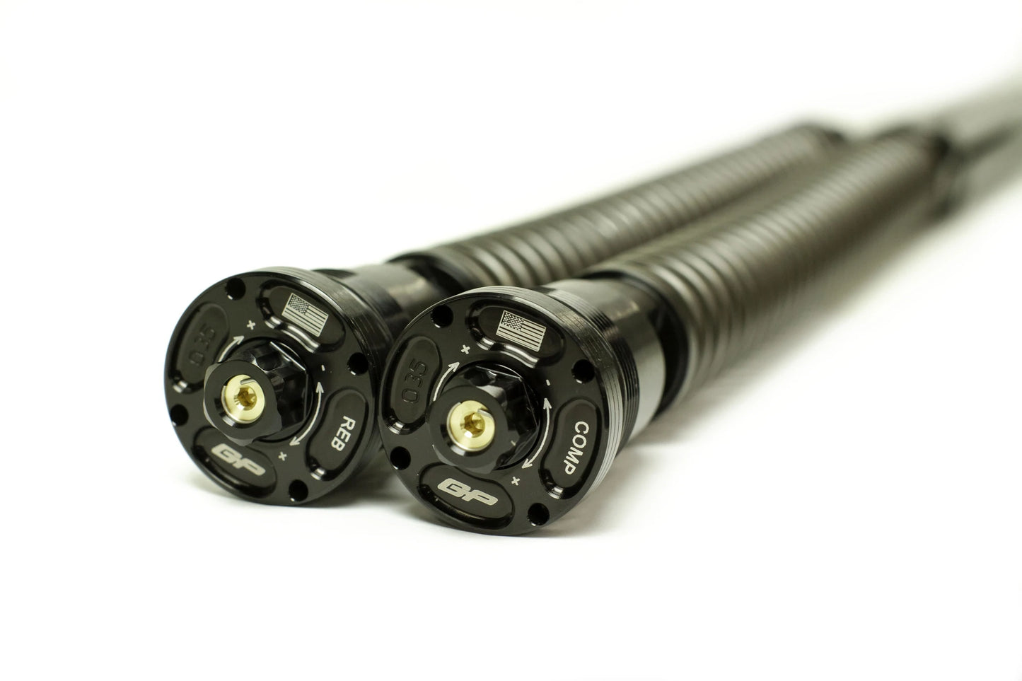 GP Suspension, 25mm Cartridge Kit for HD Baggers 21" Front Wheel Models 2020-2022