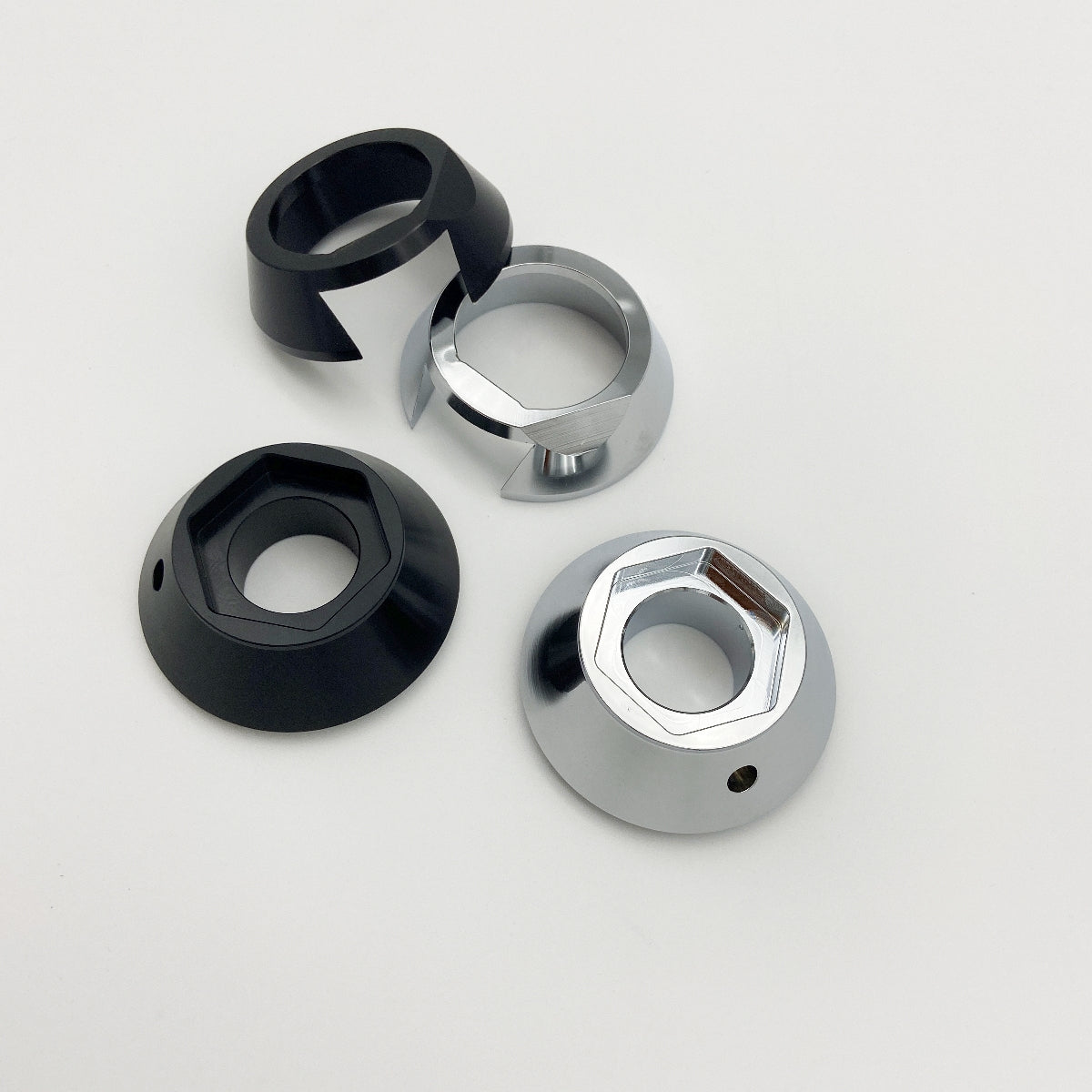 GeezerEngineering 49mm Fork Conversion Harley Touring 2014 & later Fender (Cone Spacer)