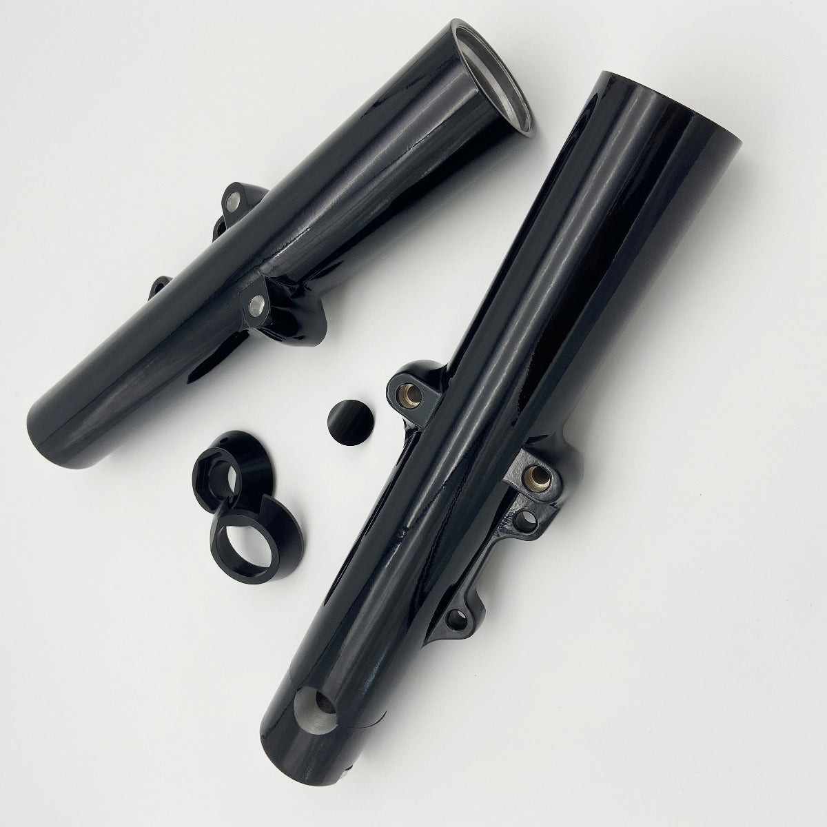 GeezerEngineering Triple-Tree, Fork-Slider, 49 mm Tubes, Rebuild Kit for Harley 2013 & earlier Touring (Fork-Sliders)