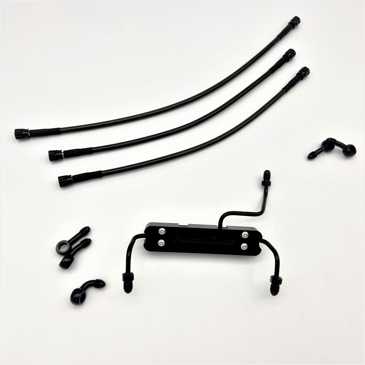 GeezerEngineering variable Brake Line Kit for Harley Performance Baggers